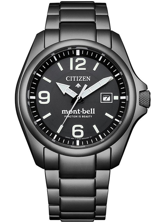 [BN0245-58E] CITIZEN × MONT-BELL COLLABORATION WATCH PROMASTER ECO-DRIVE DIVER JAPAN MOV'T JDM