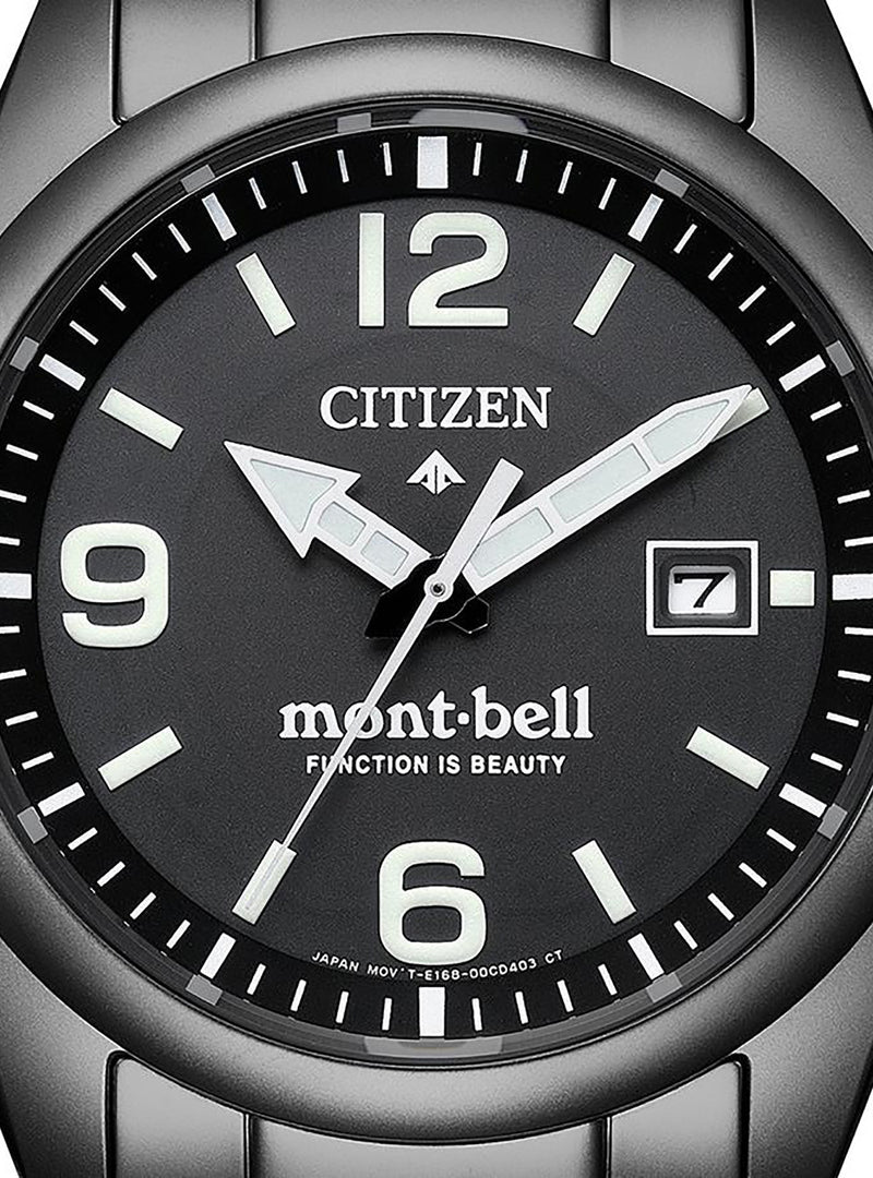 [BN0245-58E] CITIZEN × MONT-BELL COLLABORATION WATCH PROMASTER ECO-DRIVE DIVER JAPAN MOV'T JDM