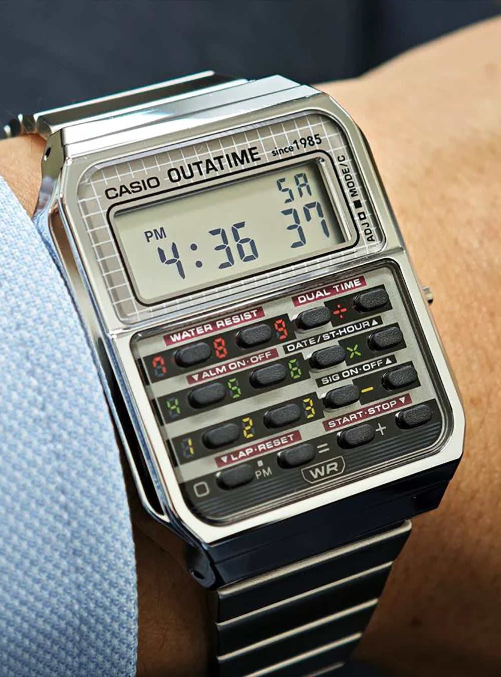 [CA-500WEBF-1AJR] CASIO VINTAGE WATCH BACK TO THE FUTURE COLLABORATION MODEL LIMITED EDITION JDM