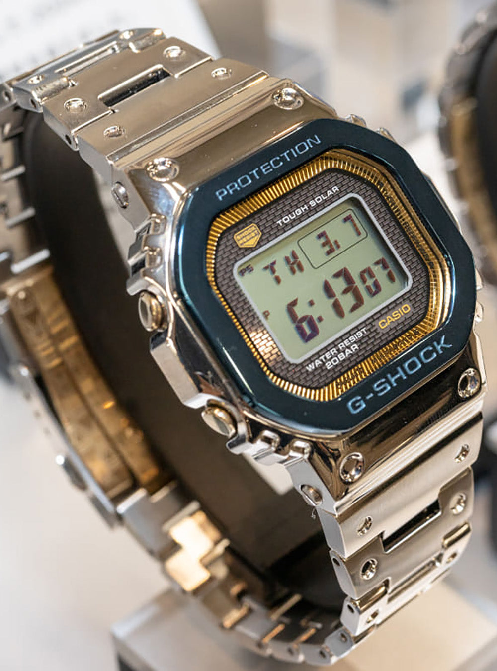 CASIO WATCH G-SHOCK 50TH ANNIVERSARY FULL METAL 5000 SERIES GMW-B5000SS-2JR  LIMITED EDITION MADE IN JAPAN JDM