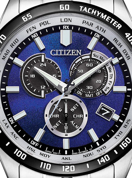 CITIZEN WATCH UNITE WITH BLUE LIMITED-EDITION MODEL ECO-DRIVE