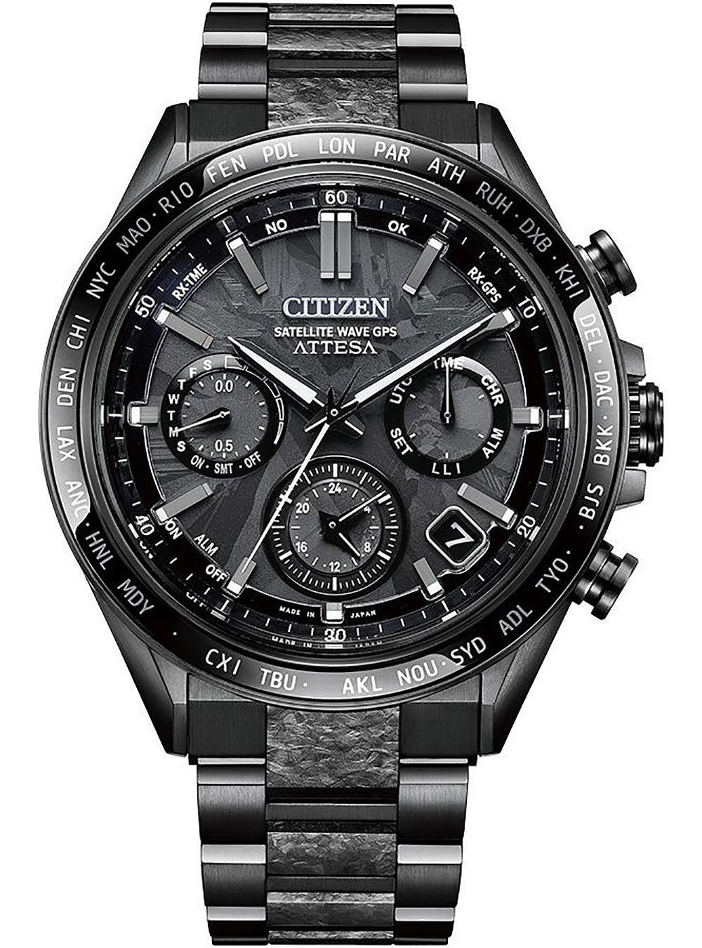CITIZEN ATTESA ACT LINE HAKUTO-R SUPER TITANIUM GPS CC4067-66E LIMITED ...