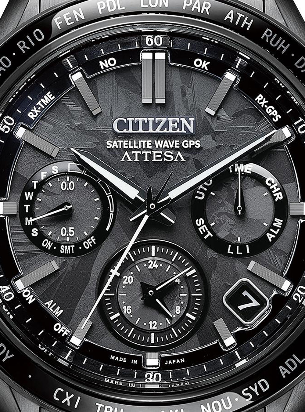 CITIZEN ATTESA ACT LINE HAKUTO-R SUPER TITANIUM GPS CC4067-66E LIMITED ...