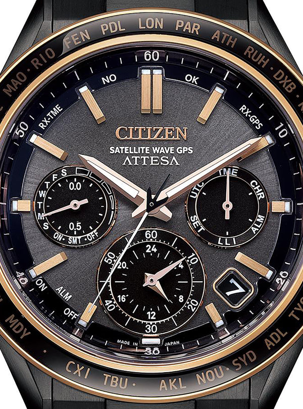 CITIZEN WATCH ATTESA ACT LINE SUPER TITANIUM / SATELLITE TIMEKEEPING CC4074-61W MADE IN JAPAN JDM
