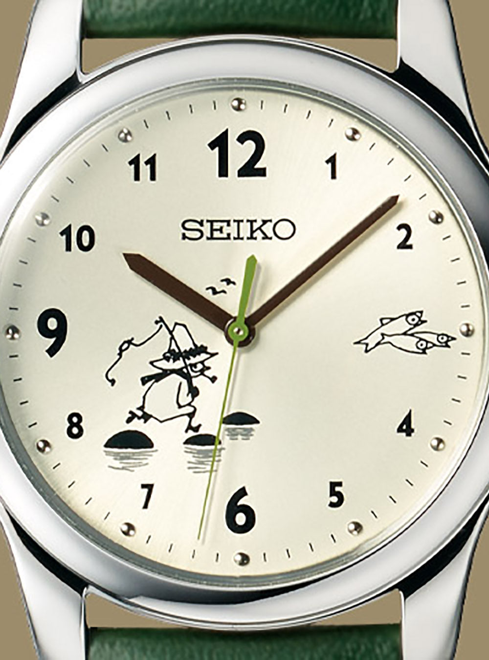 SEIKO x MOOMIN COLLABORATION WATCH SNUFKIN LIMITED EDITION SEIKO x MOOMIN COLLABORATION WATCH SNUFKIN LIMITED EDITION