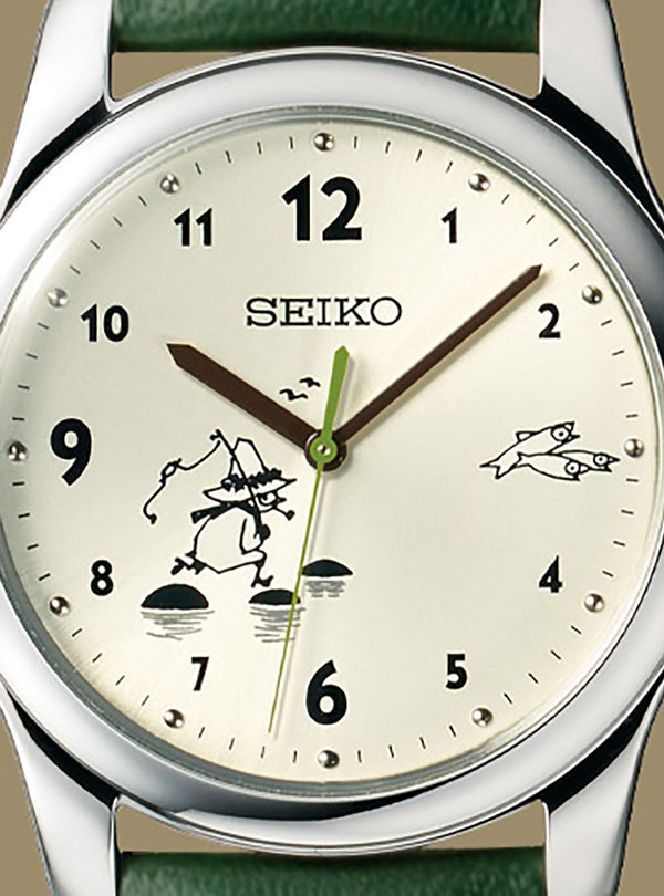 SEIKO x MOOMIN COLLABORATION WATCH SNUFKIN LIMITED EDITION MADE IN JAPAN JDM