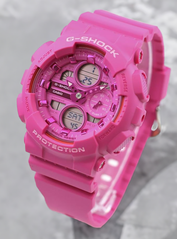 CASIO WATCH G-SHOCK POWER PINK ANALOG-DIGITAL GMA-S140VA-7AJF JDM
