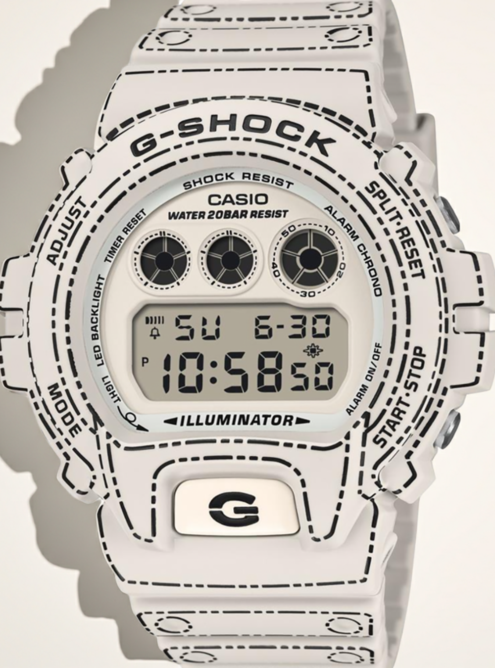 [DW-6900RGM-5JR] CASIO G-SHOCK WATCH ORIGAMI DESIGN PATTERN MODEL DIGITAL 6900 SERIES LIMITED EDITION MADE IN JAPAN JDM
