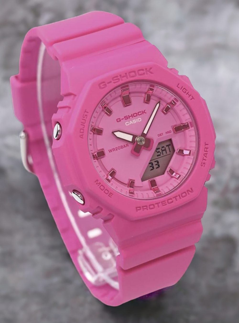 CASIO WATCH G-SHOCK POWER PINK ANALOG-DIGITAL GMA-P2100PP-4AJF JDM CASIO WATCH G-SHOCK POWER PINK ANALOG-DIGITAL GMA-P2100PP-4AJF JDM