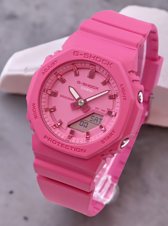 CASIO WATCH G-SHOCK POWER PINK ANALOG-DIGITAL GMA-P2100PP-4AJF JDM CASIO WATCH G-SHOCK POWER PINK ANALOG-DIGITAL GMA-P2100PP-4AJF JDM
