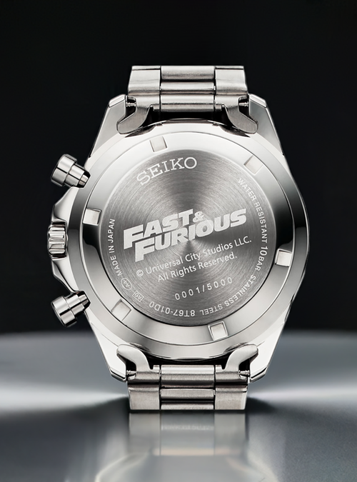 SEIKO x FAST & FURIOUS BRIAN MODEL WATCH LIMITED EDITION SEIKO x FAST & FURIOUS BRIAN MODEL WATCH LIMITED EDITION
