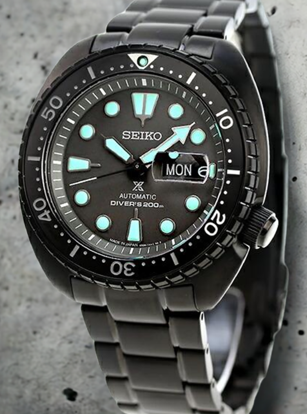 SEIKO WATCH PROSPEX SEA THE BLACK SERIES SBDY127 / SRPK43 MADE IN