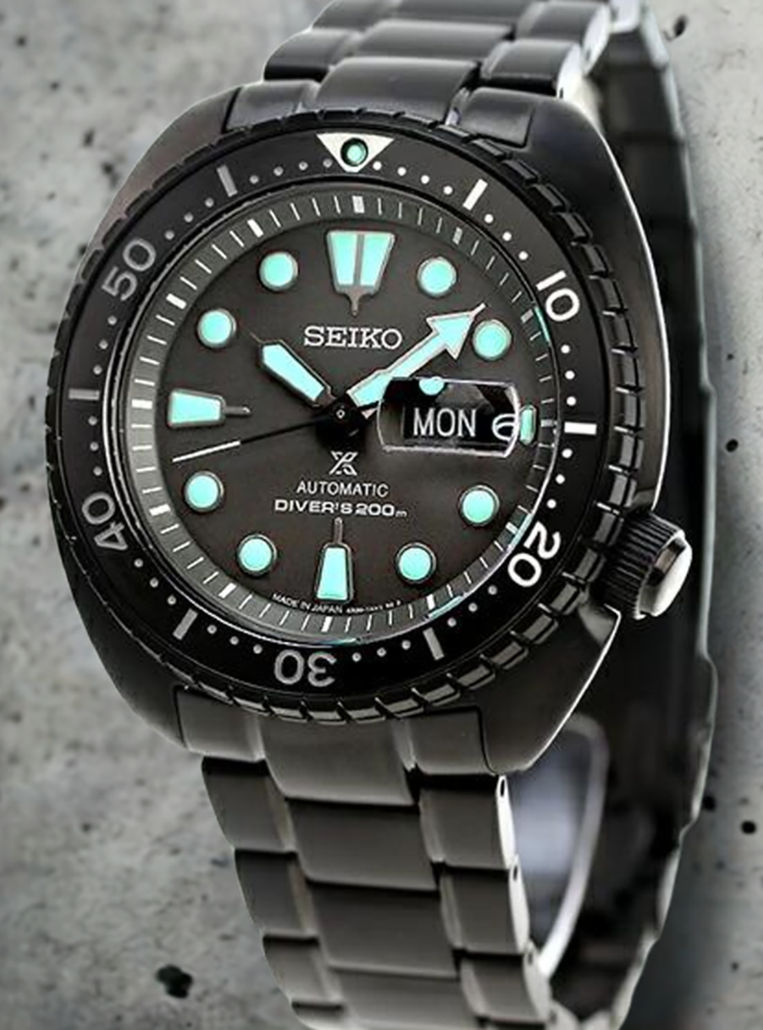 SEIKO WATCH PROSPEX SEA THE BLACK SERIES SBDY127 / SRPK43 MADE IN JAPAN JDM
