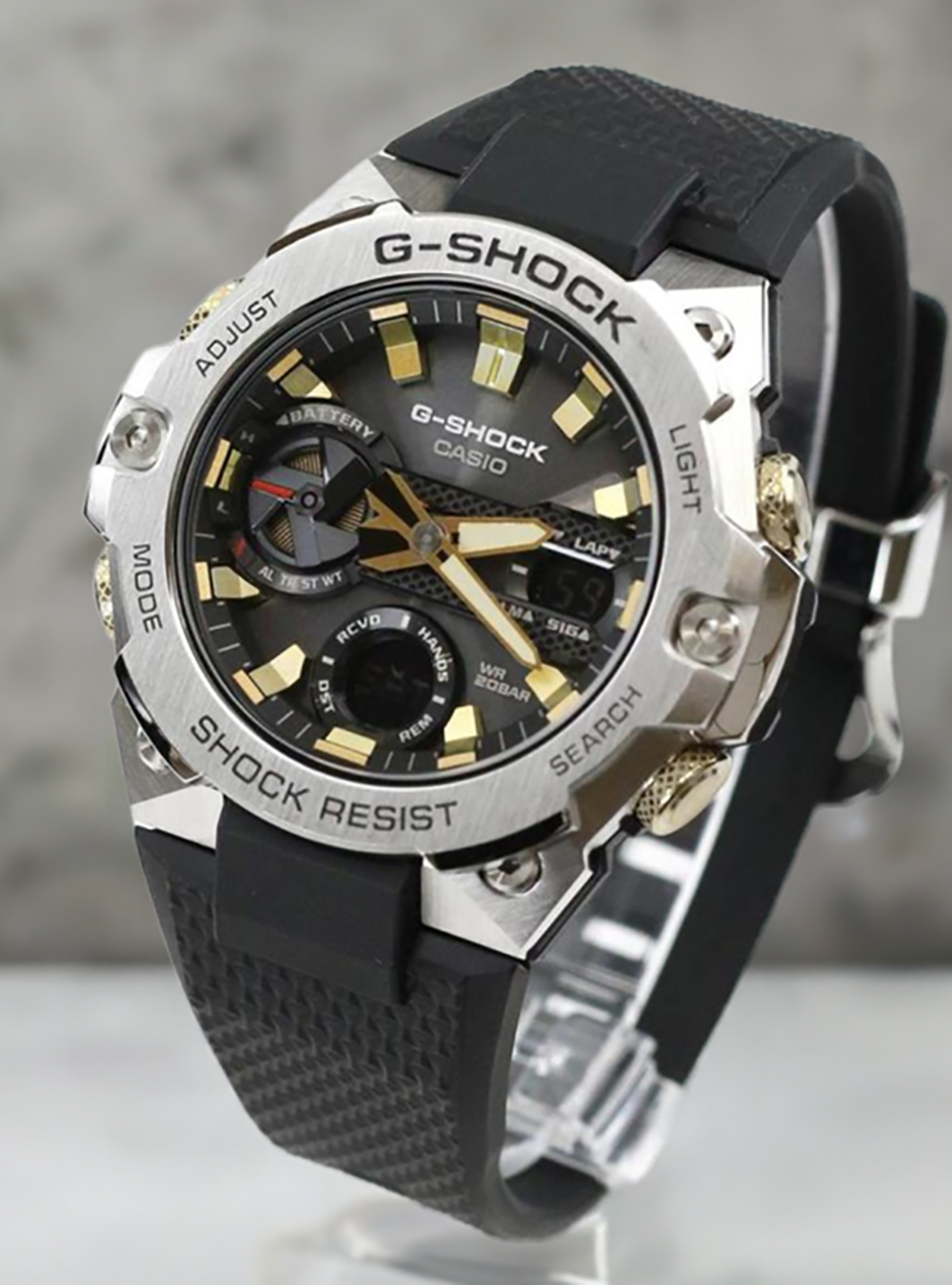 CASIO WATCH G-SHOCK TOUGH SOLAR G-STEEL GST-B400 SERIES GST CASIO WATCH G-SHOCK TOUGH SOLAR G-STEEL GST-B400 SERIES GST
