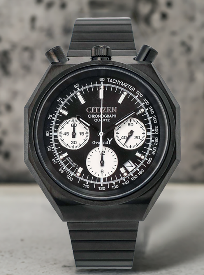 時計 Ground Y / CITIZEN TSUNO Chrono Custom GROUND Y(YOHJI YAMAMOTO) × CITIZEN COLLABORATION WATCH