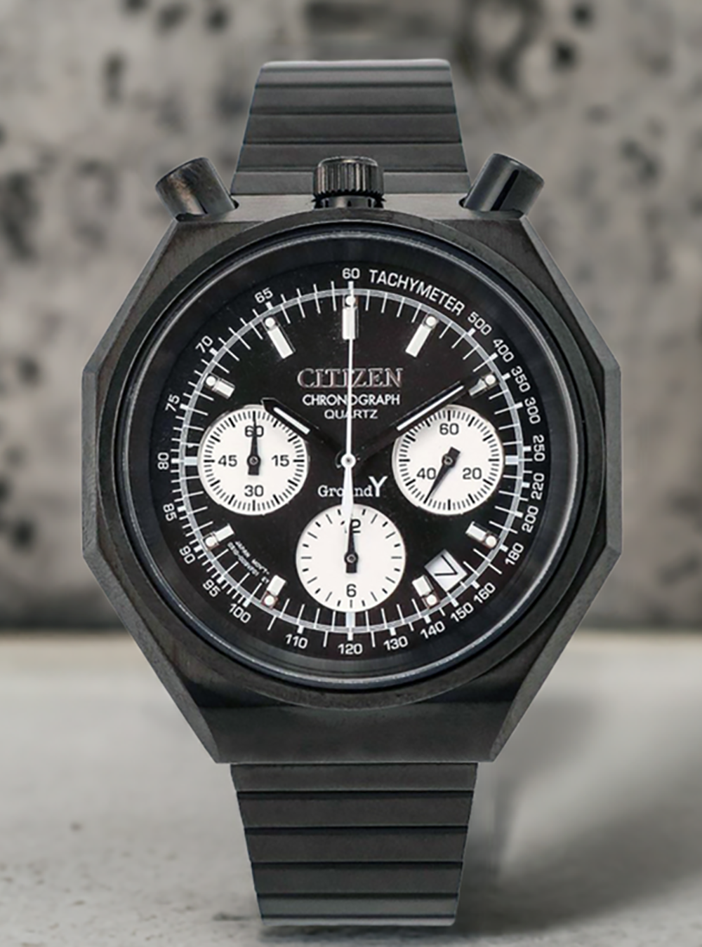 GROUND Y(YOHJI YAMAMOTO) × CITIZEN COLLABORATION WATCH CITIZEN TSUNO CHRONO(BULL HEAD) CUSTOM LIMITED