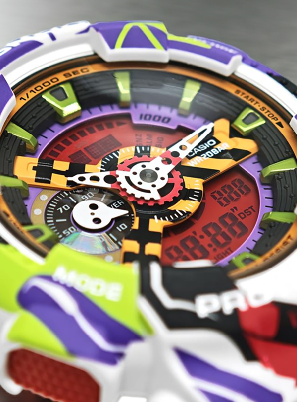 [GA-110EVA30-7AJR] CASIO G-SHOCK EVANGELION 30TH ANNIVERSARY COLLABORATION MODEL ANALOG-DIGITAL 110 SERIES JAPAN MOV'T JDM

