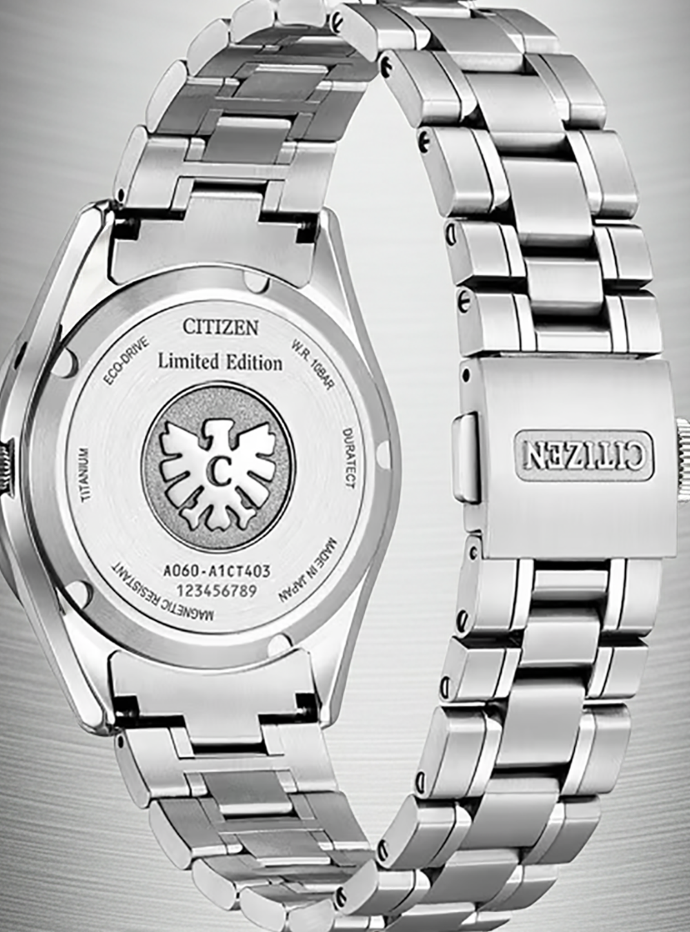 [AQ4100-57C] THE CITIZEN / ECO-DRIVE WITH ANNUAL ACCURACY OF ±5 SECONDS 30TH ANNIVERSARY LIMITED EDITION MODEL MADE IN JAPAN JDM