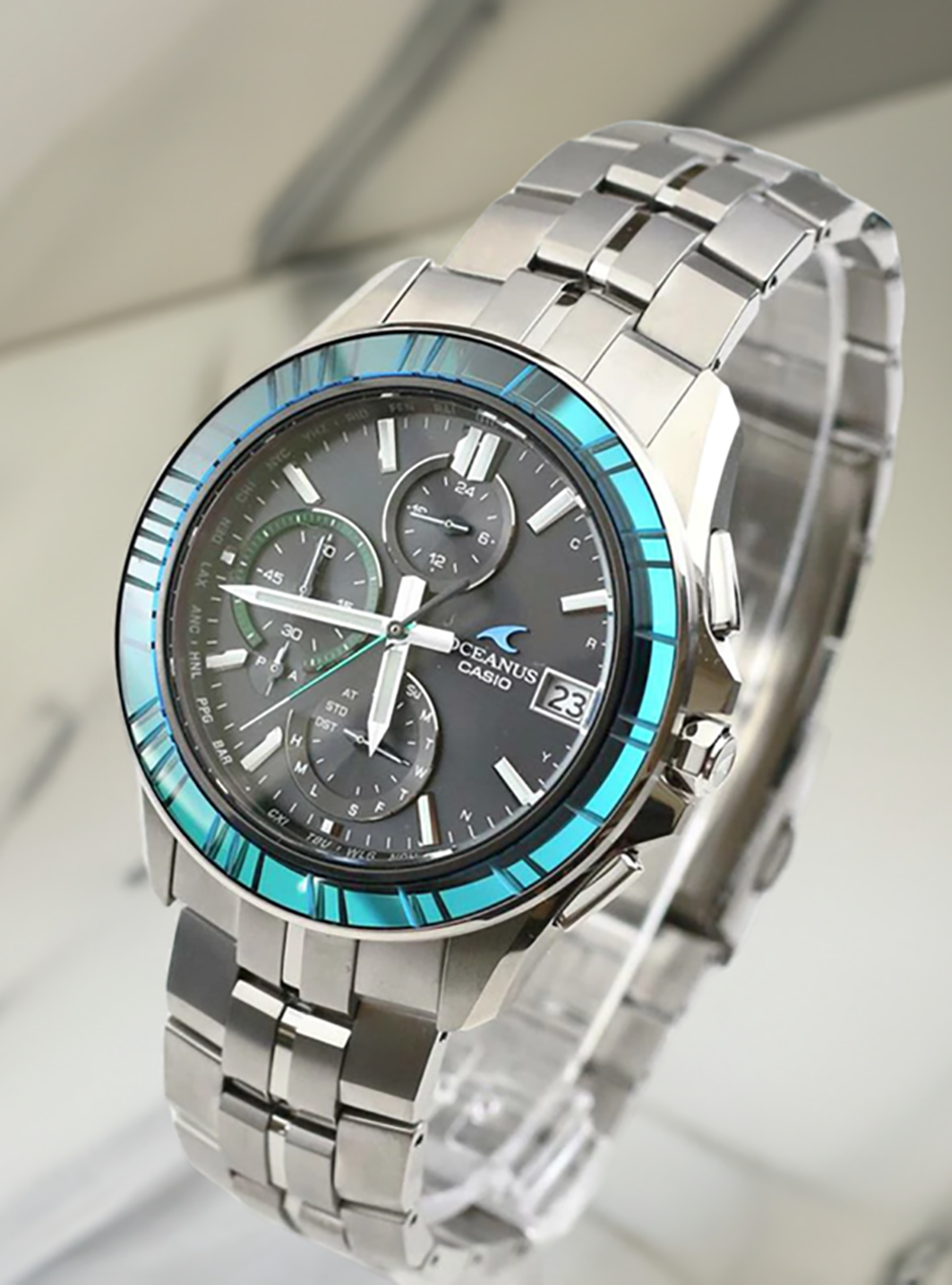 CASIO WATCH OCEANUS MANTA S7000 SERIES OCEANUS 20TH ANNIVERSARY OCW-S7000SG-1AJR MADE IN JAPAN JDM
