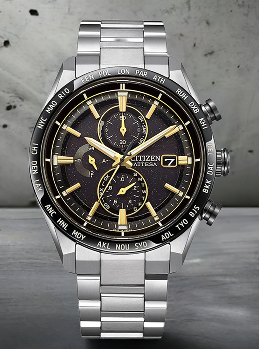 CITIZEN WATCH ATTESA HINODE COLLECTION ACT LINE AT8184-57E LIMITED CITIZEN WATCH ATTESA HINODE COLLECTION ACT LINE AT8184-57E LIMITED