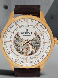 BAROQUE WATCH BA2005RG-01BR MADE IN JAPAN
