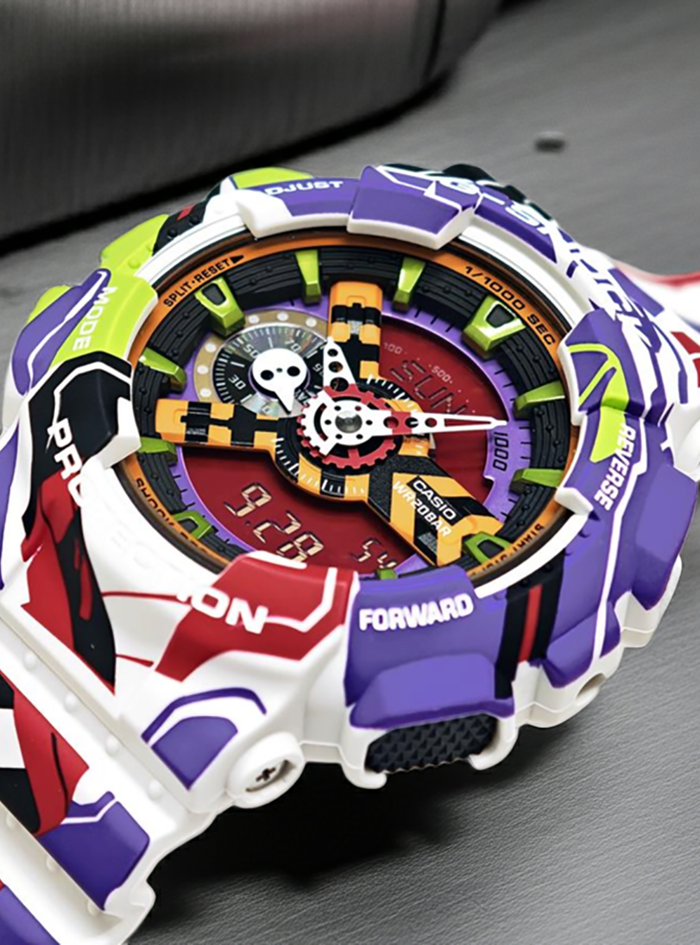 [GA-110EVA30-7AJR] CASIO G-SHOCK EVANGELION 30TH ANNIVERSARY COLLABORATION MODEL ANALOG-DIGITAL 110 SERIES JAPAN MOV'T JDM
