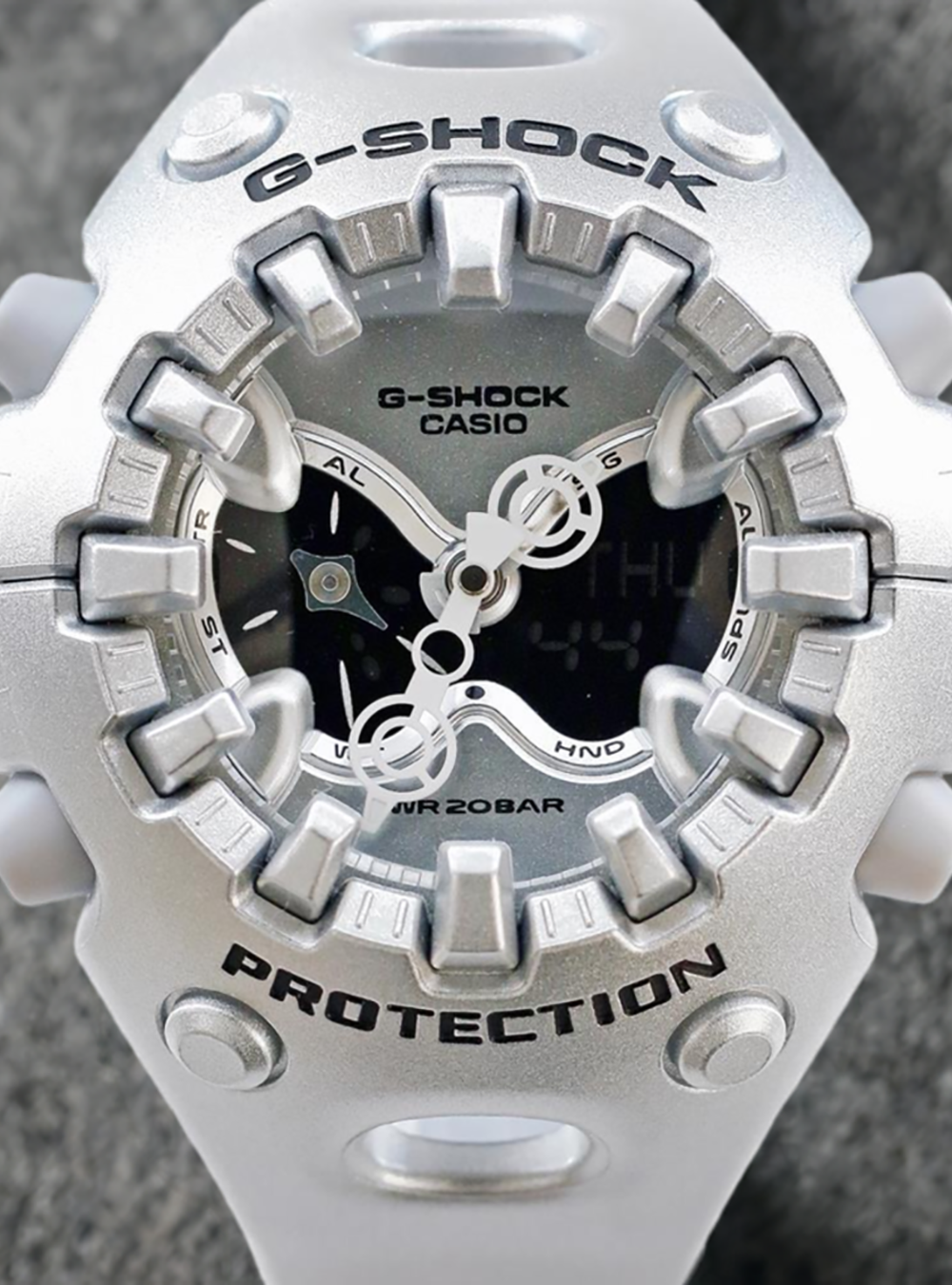 CASIO WATCH ANALOG-DIGITAL GA-V01 SERIES GA-V01A-8AJF JAPAN MOV'T CASIO WATCH ANALOG-DIGITAL GA-V01 SERIES GA-V01A-8AJF JAPAN MOV'T