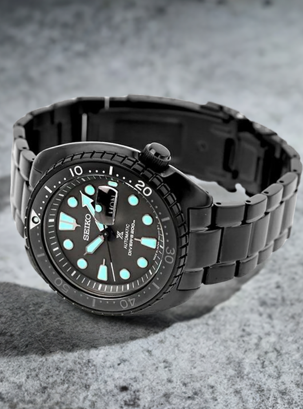 SEIKO WATCH PROSPEX SEA THE BLACK SERIES SBDY127 / SRPK43 MADE IN JAPAN JDM
