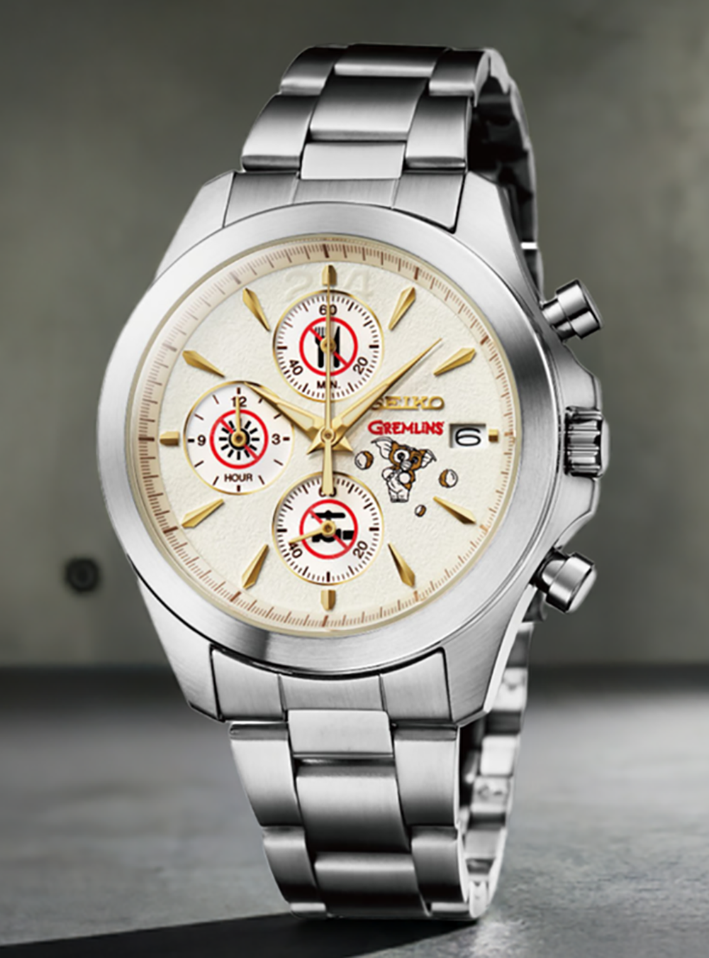 SEIKO GREMLINS 40TH ANNIVERSARY COLLABORATION WATCH MADE IN JAPAN SEIKO GREMLINS 40TH ANNIVERSARY COLLABORATION WATCH MADE IN JAPAN