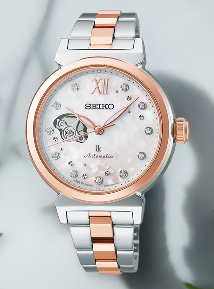 SEIKO LUKIA WATCH ESSENTIAL COLLECTION 2025 SAKURA BLOOMING LIMITED EDITION SSVM064 LADIES' MADE IN JAPAN JDM
