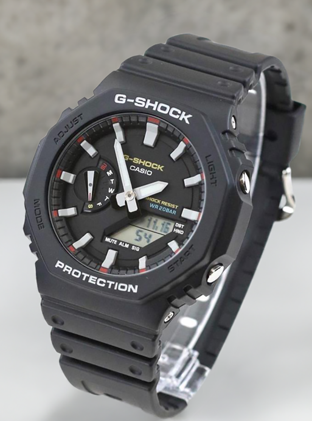 CASIO WATCH G-SHOCK ANALOG-DIGITAL 2100 SERIES GA-2100RL-1AJF JDM
