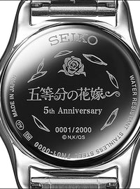 THE QUINTESSENTIAL QUINTUPLETS 5TH ANNIVERSARY × SEIKO COLLABORATION WATCH MADE IN JAPAN