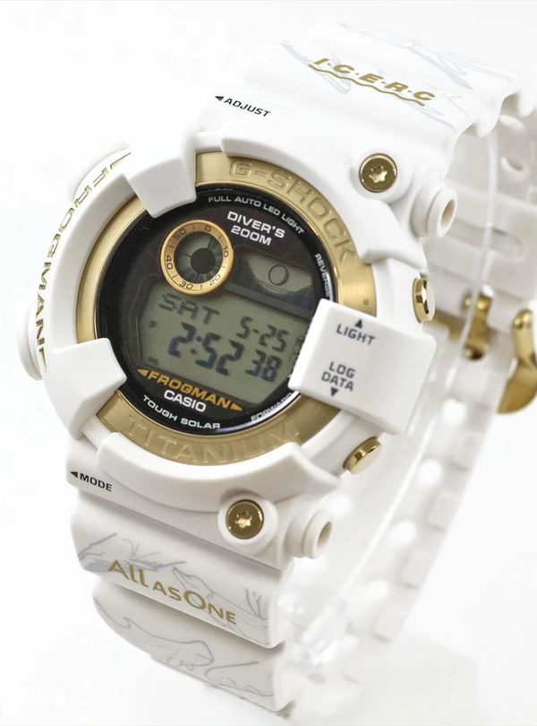 CASIO WATCH G-SHOCK MASTER OF G - SEA FROGMAN LOVE THE SEA AND THE EARTH 30TH ANNIVERSARY ICERC JAPAN COLLABORATION MODEL 2024 GW-8201K-7JR JDM