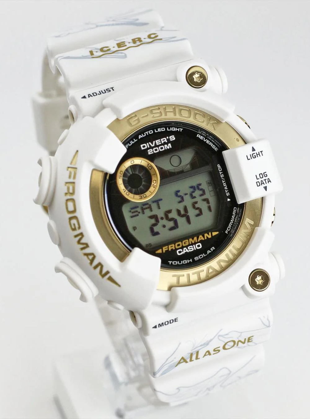 CASIO WATCH G-SHOCK MASTER OF G - SEA FROGMAN LOVE THE SEA AND THE EARTH 30TH ANNIVERSARY ICERC JAPAN COLLABORATION MODEL 2024 GW-8201K-7JR JDM