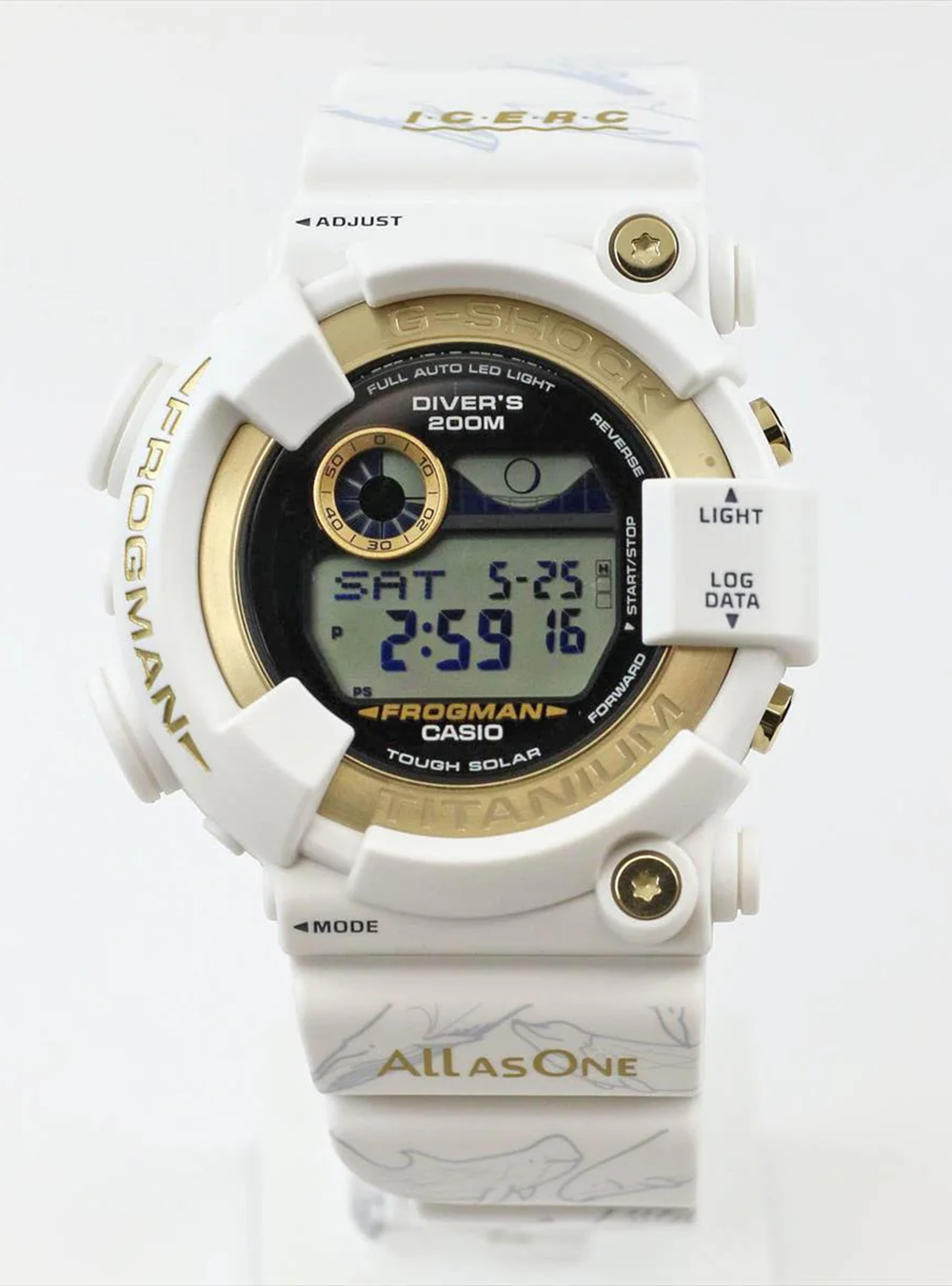 CASIO WATCH G-SHOCK MASTER OF G - SEA FROGMAN LOVE THE SEA AND THE EARTH  30TH ANNIVERSARY ICERC JAPAN COLLABORATION MODEL 2024 GW-8201K-7JR MADE IN  