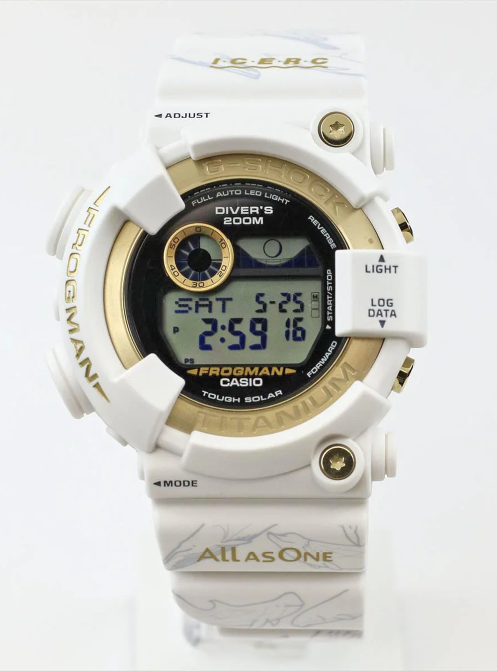 CASIO WATCH G-SHOCK MASTER OF G - SEA FROGMAN LOVE THE SEA AND THE EARTH 30TH ANNIVERSARY ICERC JAPAN COLLABORATION MODEL 2024 GW-8201K-7JR JDM