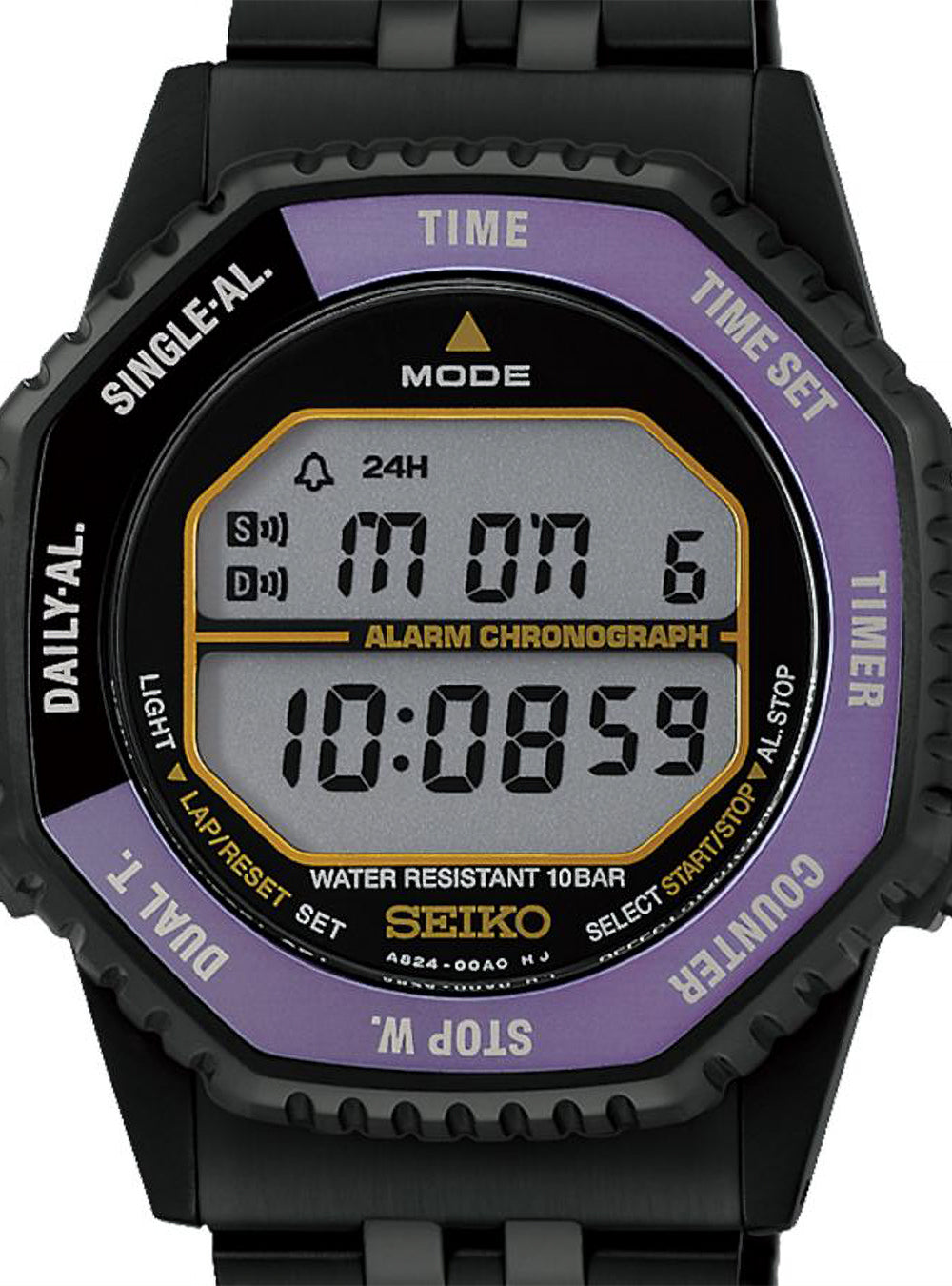 [HFL001P] SEIKO SELECTION DIGITAL QUARTZ ROTOCALL WATCH 145th ANNIVERSARY LIMITED EDITION. MADE IN JAPAN JDM