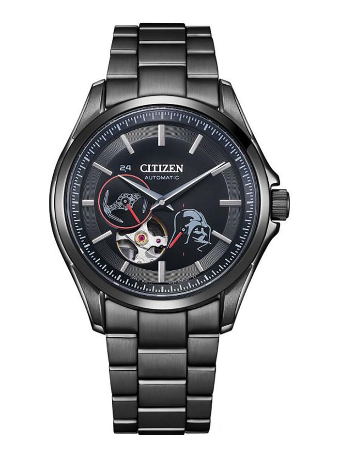 CITIZEN COLLACTION WATCH MACHANICAL "DARTH VADER" NP1015-66E JAPAN MOV'T JDM