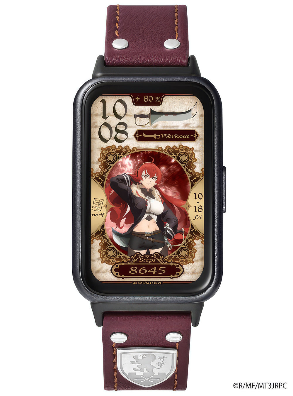 GARRACK × MUSHOKU TENSEI JOBLESS REINCARNATION SMARTWATCH COLLABORATION MODEL
