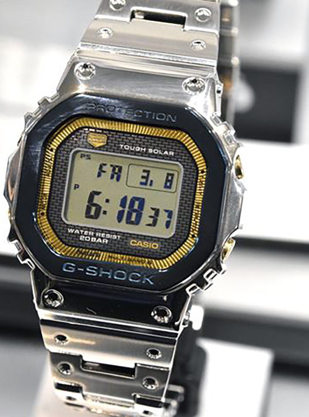 CASIO WATCH G-SHOCK 50TH ANNIVERSARY FULL METAL 5000 SERIES GMW-B5000SS-2JR  LIMITED EDITION MADE IN JAPAN JDM