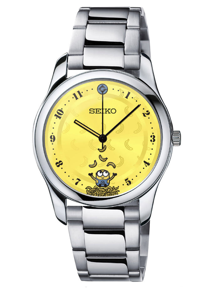 MINIONS × SEIKO COLLABORATION WATCH LIMITED EDITION MADE IN JAPAN