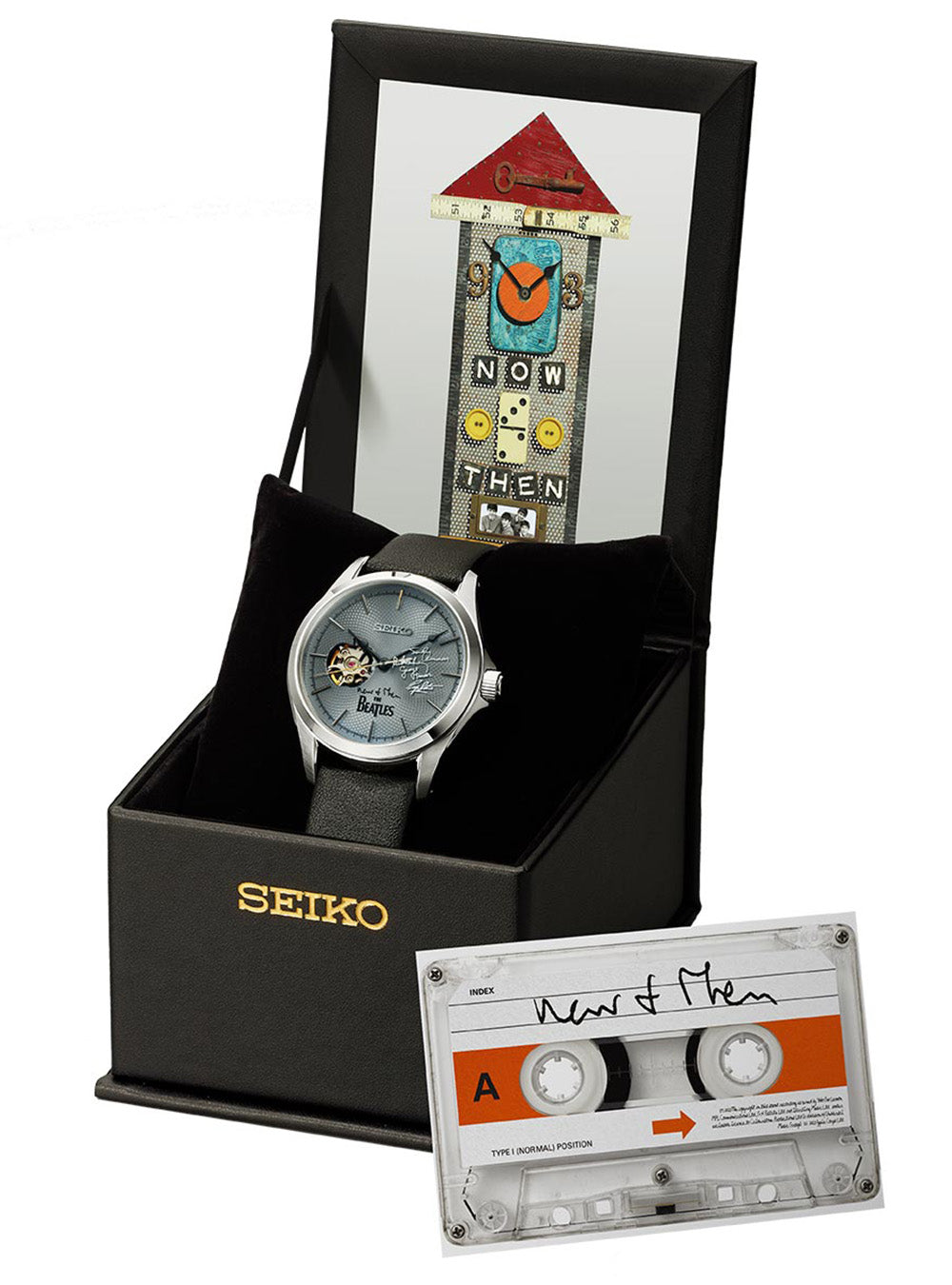 SEIKO WATCH THE BEATLES NOW AND THEN LIMITED EDITION MADE IN JAPAN
