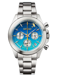 SEIKO WATCH WILD BIRD SOCIETY OF JAPAN 90TH ANNIVERSARY "KAWASEMI" LIMITED EDITION MADE IN JAPAN