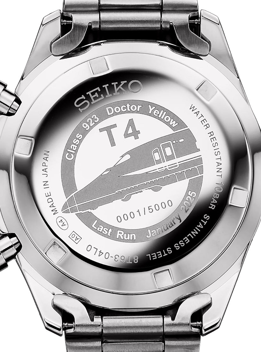 SEIKO × SHINKANSEN CLASS 923 DR.YELLOW T4 LAST RUN JANUARY 2025 MEMORIAL WATCH LIMITED EDITION MADE IN JAPAN