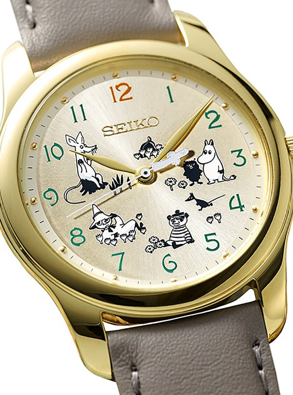 SEIKO × MOOMIN COLLABORATION WATCH MOOMIN AND FRIENDS LIMITED EDITION MADE IN JAPAN