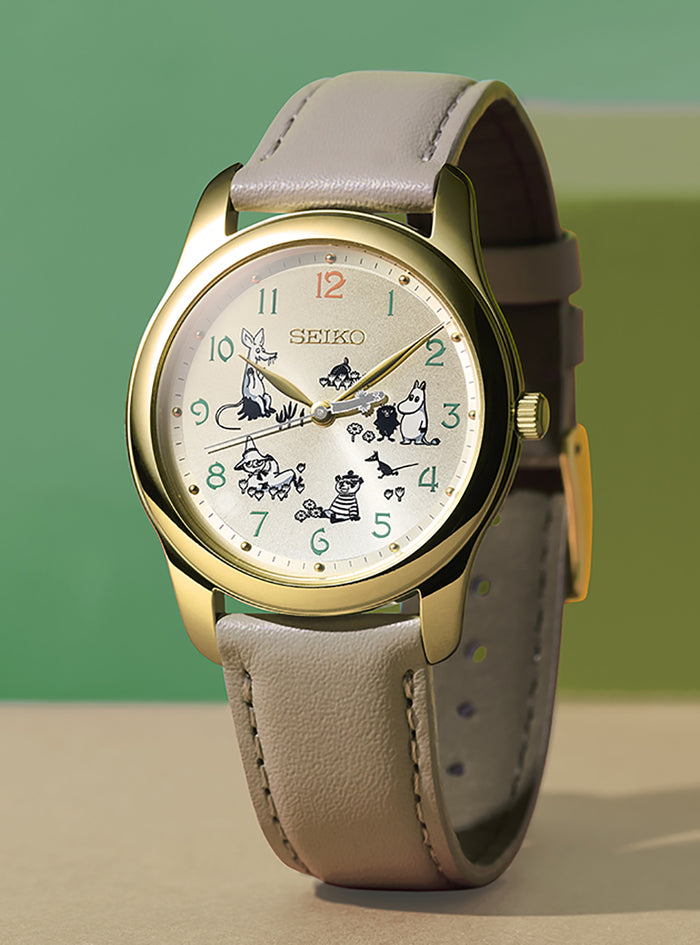 SEIKO × MOOMIN COLLABORATION WATCH MOOMIN AND FRIENDS LIMITED EDITION MADE IN JAPAN