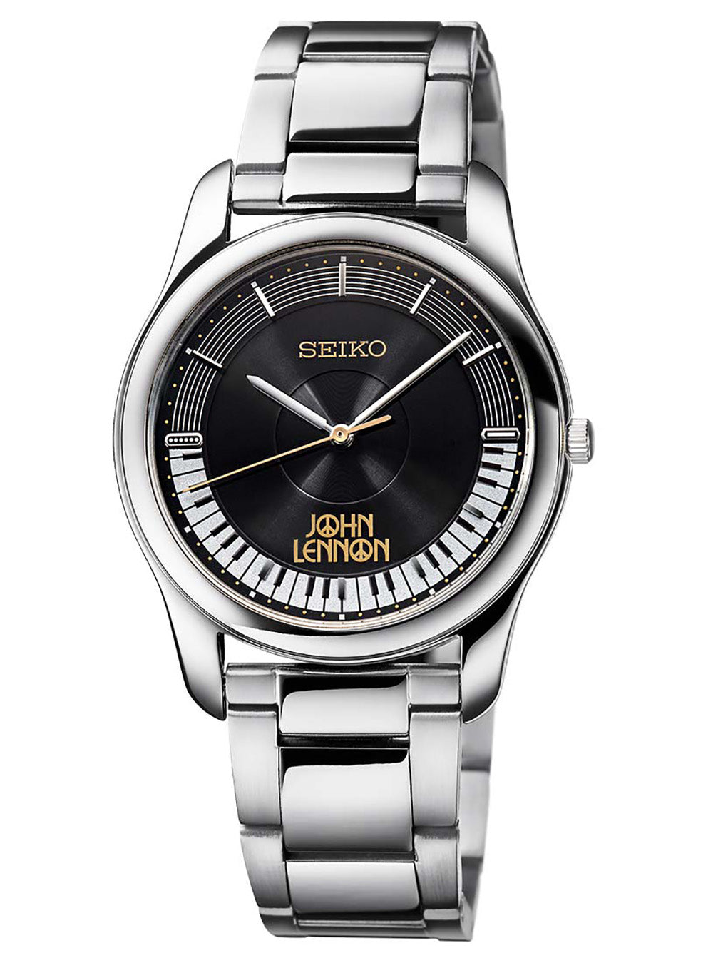 SEIKO WATCH CELEBRATING JOHN LENNON'S 85TH BIRTHDAY LIMITED EDITION MADE IN JAPAN
