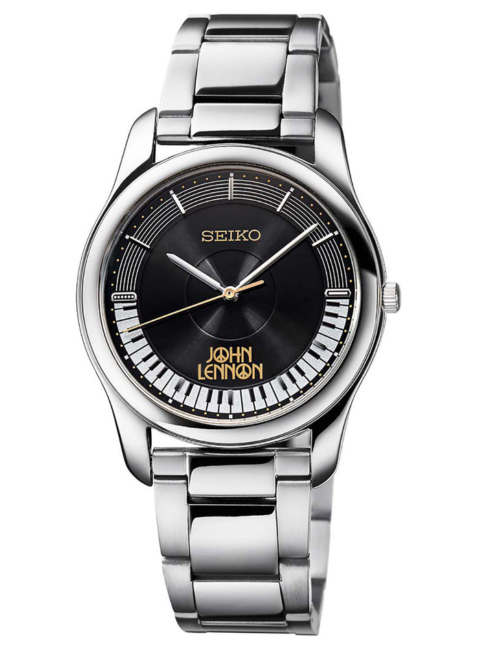 SEIKO WATCH CELEBRATING JOHN LENNON'S 85TH BIRTHDAY LIMITED EDITION MADE IN JAPAN
