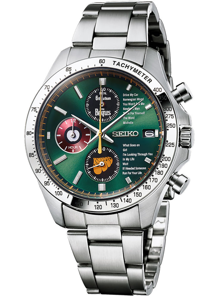 SEIKO THE BEATLES RUBBER SOUL 60TH ANNIVERSARY WATCH LIMITED EDITION MADE IN JAPAN
