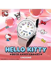 UNDONE WATCH HELLO KITTY 50TH PARTY PARTY COL-K50-PTY
